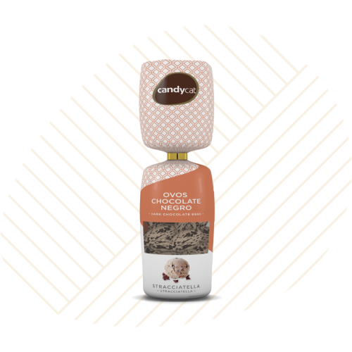 Ovos Chocolate Stracciatela Saq. AT 152g