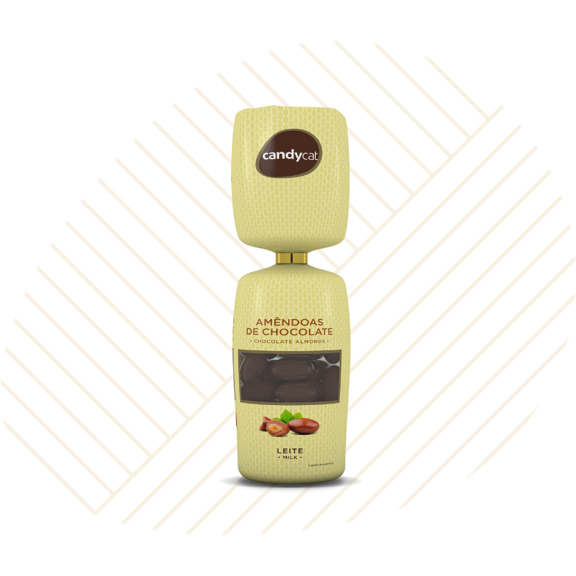 Amêndoa Choc. Leite Saq. AT 160g