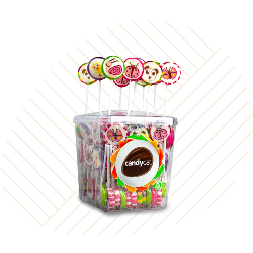 Piruletas Rock Animais 10g