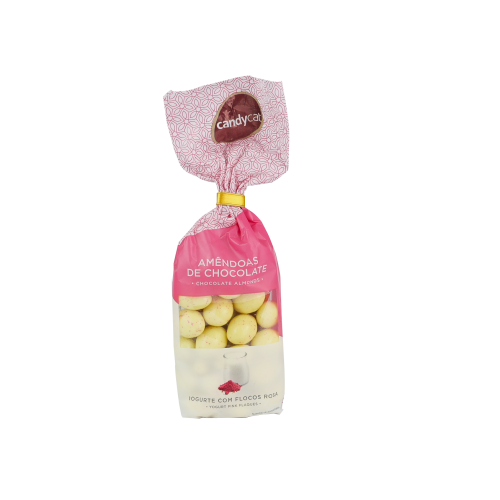 Amêndoas de Iogurte com Flocos Rosa Saq. Premium AT 150g