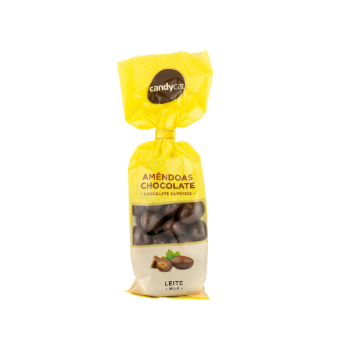 Amêndoa Choc. Leite Saq. AT 160g