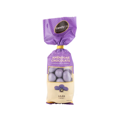 Amêndoa Choc. Lilás  Saq. AT 160g