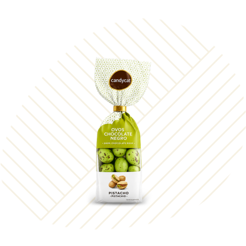 Ovos Chocolate Negro & Pistacho 152g