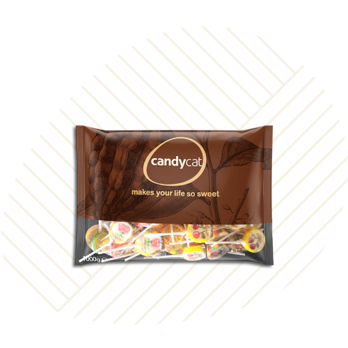 Piruletas Rock Frutas 1Kg